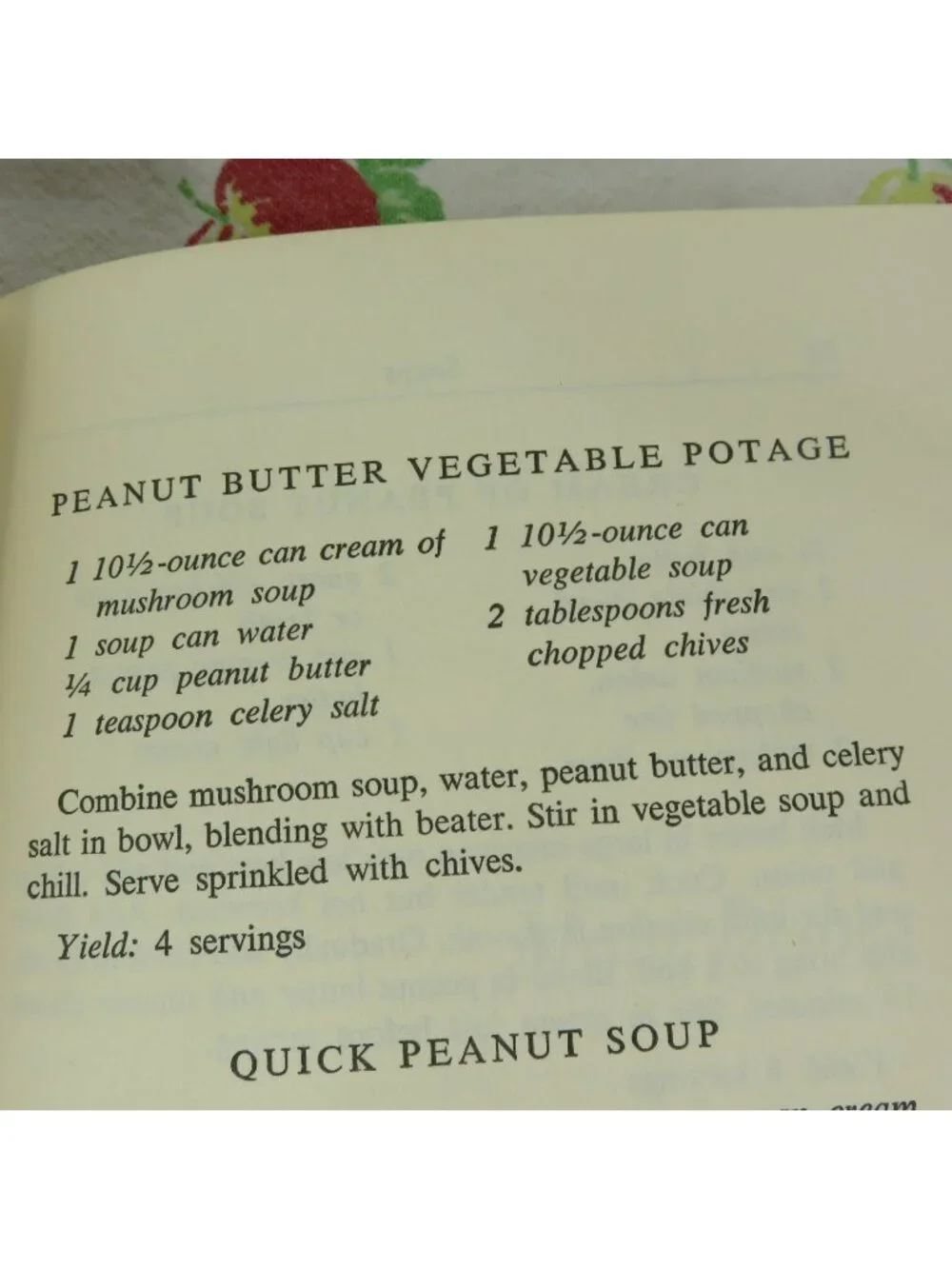 The I love Peanut Butter Cookbook 1965 First Edition by William I Kaufman H B